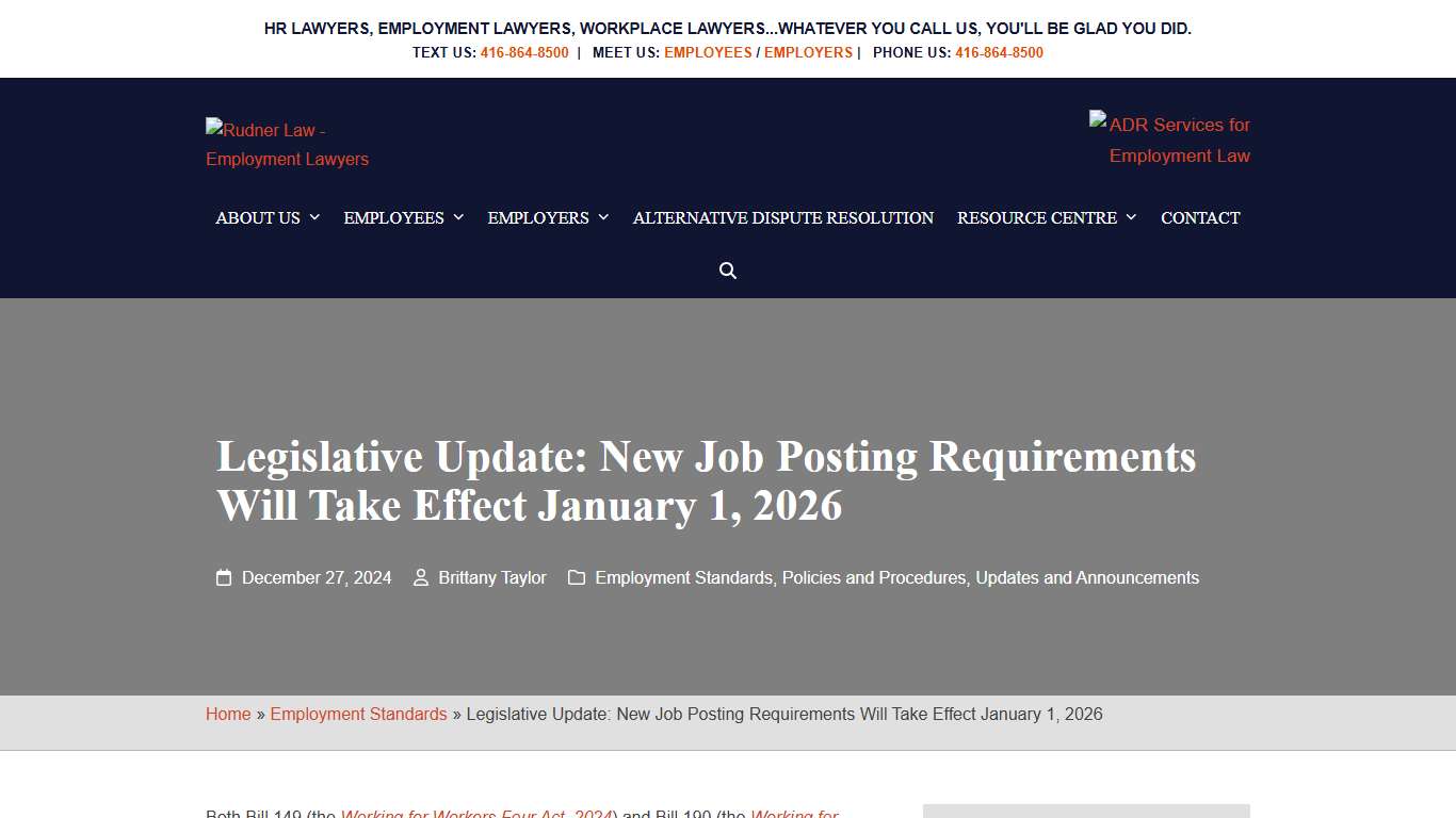 New Job Posting Requirements Take Effect January 1, 2026